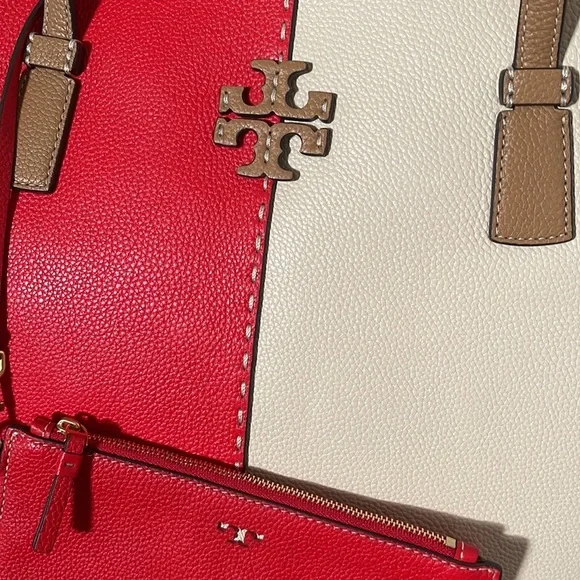 Brand new Tory Burch SHOPPER TOTE - Picture 7 of 11